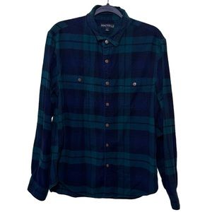 J Crew Mercantile Flannel Plaid Shirt Size L